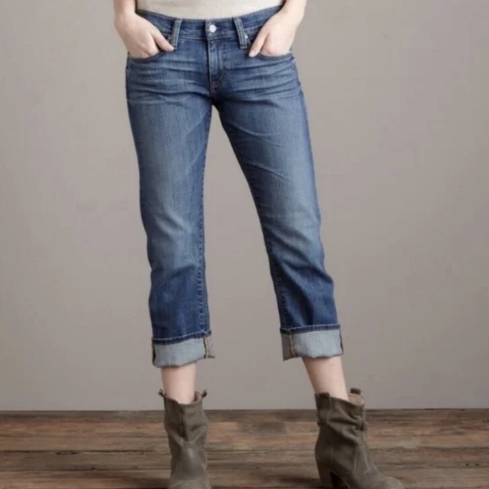 Ag Adriano Goldschmied Tomboy Crop Jeans